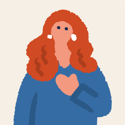 小学校高学年・女の子のお母さまのイラスト