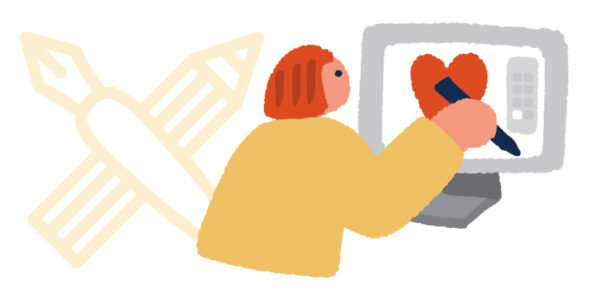 表現力を身につけたイメージイラスト